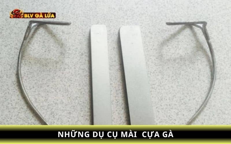 Các dụng cụ cần thiết trước khi mài cựa gà