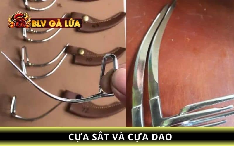 Cựa sắt và cựa dao Cựa sắt và cựa dao